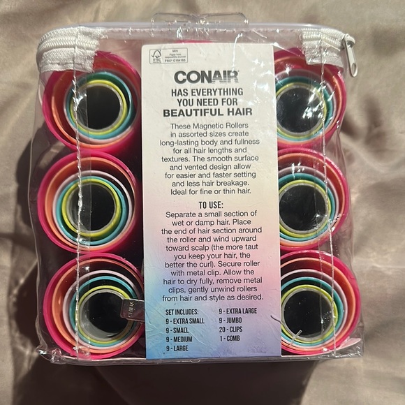 Multi-Color Hair Rollers Set - Picture 2 of 3